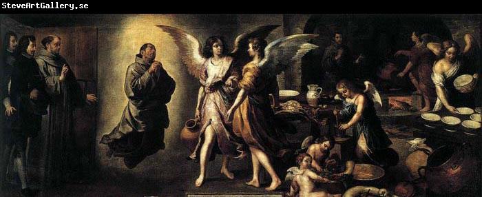 Bartolome Esteban Murillo Angels Kitchen